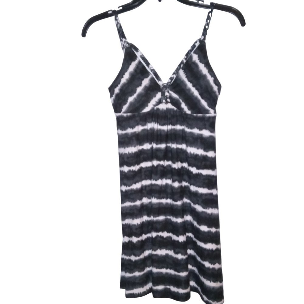 Derek Heart – Black and White Tie Dye dress – size XS – NWT - Picture 4 of 4